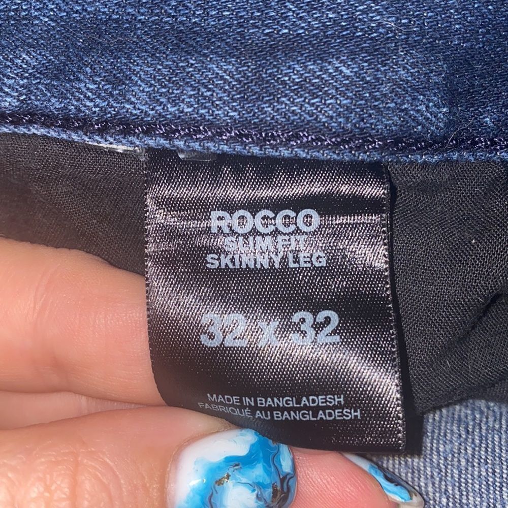 ✨HP✨Express Slim Fit Rocco Slim Leg Jeans✨ - Picture 7 of 8